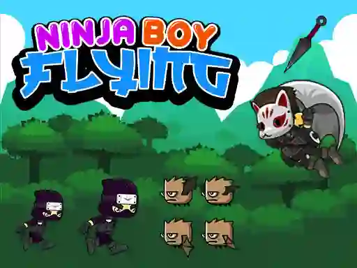 Joc Ninja Boy Flying on-line