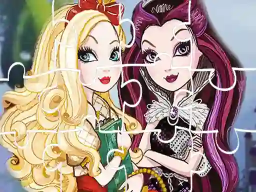 Joc Ever After High Jigsaw on-line