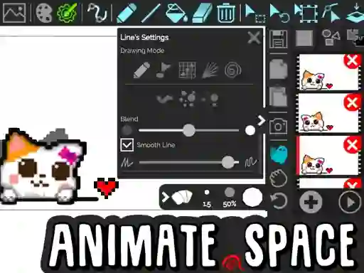 Joc Animate Space on-line