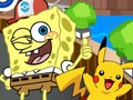 Joc SpongeBob Pokemon Du-te  on-line