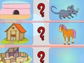 Joc Copii simplu Relatii Puzzle  on-line