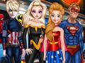 Joc Prințesele Style Marvel sau DC  on-line