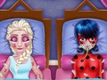 Joc Ladybug și primul ajutor al lui Elsa  on-line
