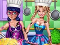 Joc Super Concurs de gătit pentru eroi  on-line