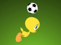 Joc Looney melodii plutind futbol on-line