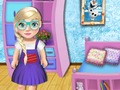 Joc Baby Elsa School Decorați  on-line