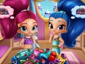 Joc Shimmer și Shine curățarea garderobei  on-line