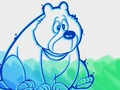 Joc Soloring Animale de carte  on-line