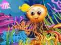 Joc Se potrivesc cărțile de creaturi marine  on-line