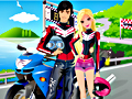 Joc Cuplu Moto  on-line