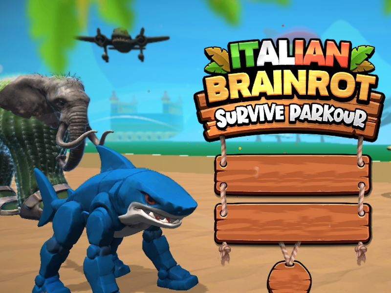 Joc Brainrot italian supraviețuiesc parkour on-line