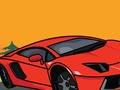Joc Cartea de colorat Lamborghini  on-line