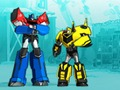 Joc Transformatoare. Robots in Disguise: Super Mini Striker  on-line