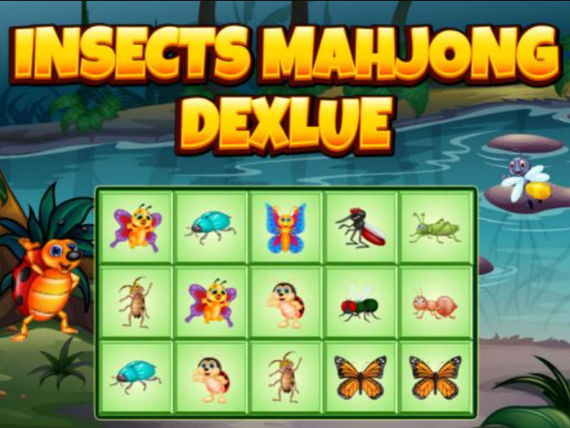 Joc Insecte Mahjong Deluxe  on-line
