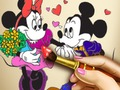Joc Carte de colorat Minnie  on-line