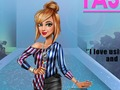 Joc Tris: tinuta de coperta fashion  on-line