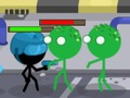 Joc Stickmen versus zombi on-line