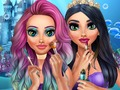 Joc Salon de machiaj pentru sirene  on-line