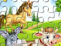 Joc Puzzle cu animale de fermă  on-line