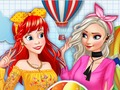 Joc Festivalul prințeselor de modă și al baloanelor  on-line
