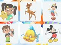 Joc Personaje din desene animate: memorie  on-line