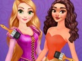 Joc Prințesa Disney: rochii curcubeu  on-line