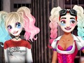 Joc Harley Quinn Studio de păr și machiaj  on-line