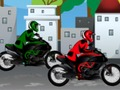 Joc Curse matematice de motociclete: algebră  on-line