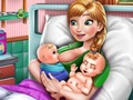 Joc Prințesa de gheață Nașterea gemenelor  on-line