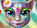 Joc Machiaj Kitty Beach  on-line