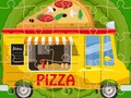 Joc Pizza camioane Jigsaw on-line