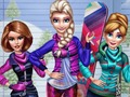 Joc Excursie de iarnă la schi  on-line