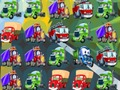 Joc Camioane cu desene animate Meciul 3  on-line