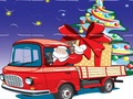 Joc Santa Trucks Jigsaw on-line