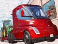 Joc Tesla Truck Jigsaw on-line