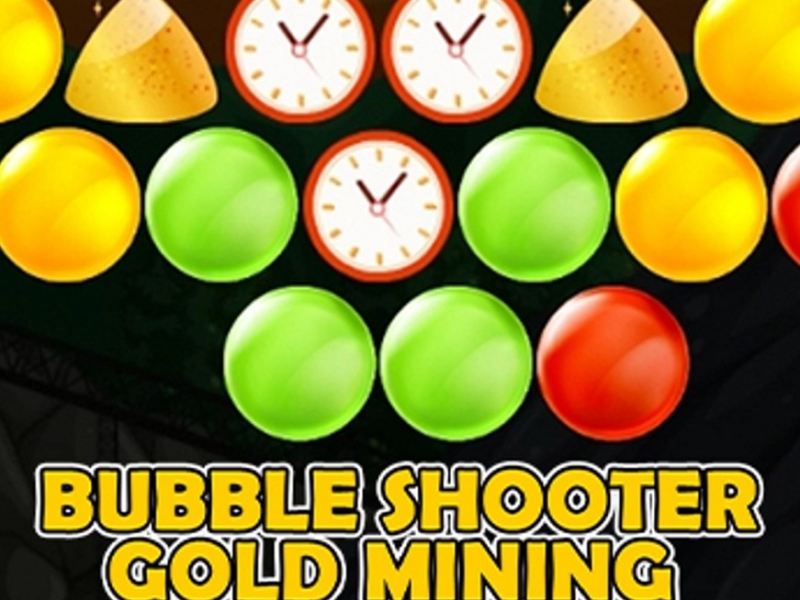 Joc Bubble Shooter Mineritul de aur  on-line