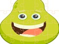 Joc Puzzle de fructe de desene animate on-line