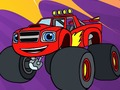 Joc Monster Truck Coloring  on-line