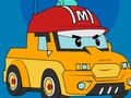 Joc Cartea de colorat Robocar Poli  on-line