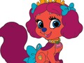 Joc Cute Animale de colorat carte  on-line