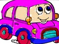 Joc Înapoi la școală: Copii de colorat auto  on-line