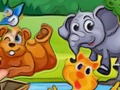 Joc Puzzle de animale Jocuri pentru copii  on-line