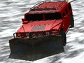 Joc Curățarea zăpezii într-un jeep  on-line