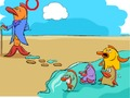 Joc Diferențe de păsări de desene animate  on-line