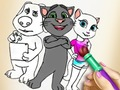 Joc Cartea de colorat Kitty  on-line