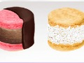 Joc Gătit sandvișuri cu înghețată Macaron  on-line