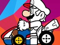 Joc Cartea de colorat Mario Driving  on-line