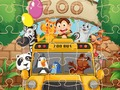 Joc Jigsaw Animale zoologice distractive  on-line
