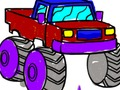 Joc Înapoi la școală: Monster Truck Coloring  on-line
