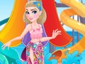 Joc Prințesa Eliza mergând la Aquapark  on-line